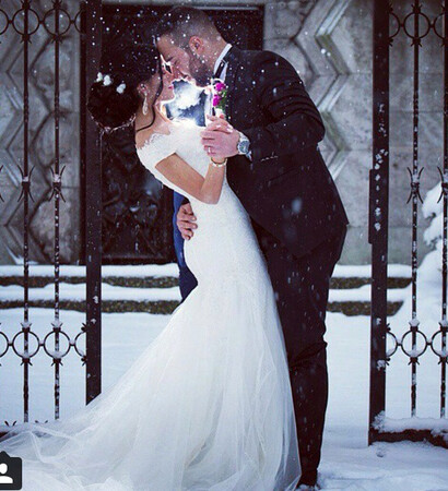 winterwedding and love