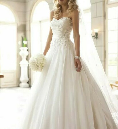 simple, dress and long