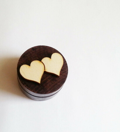 wedding rings box, ring bearer and ring box
