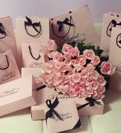 pastels, agent provocateur and flowers