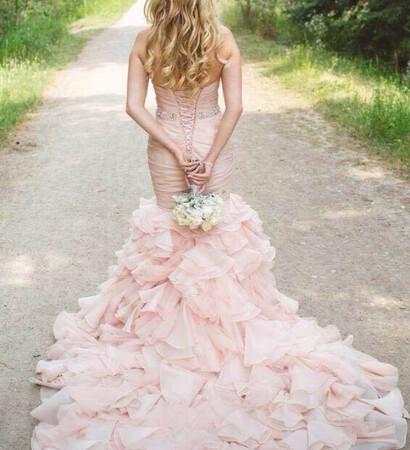 blonde, long dress and summer