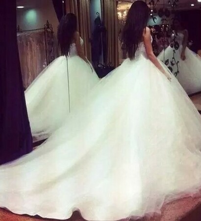 marriage, bride and wedding dress
