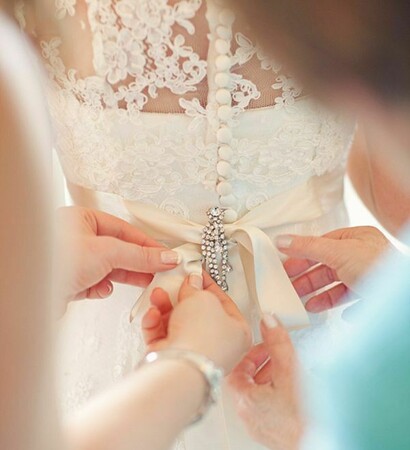 bride, dress and pretty