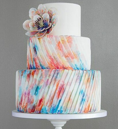 wedding cake, layer and love