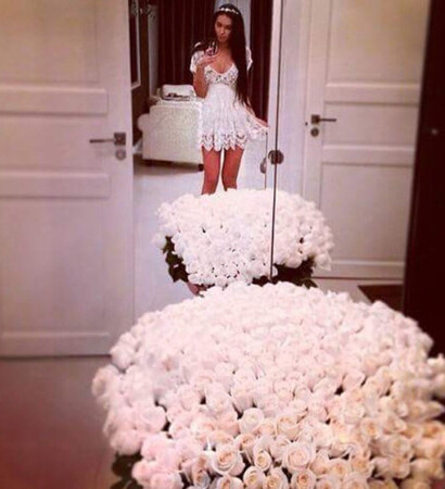 fancy, chic and roses