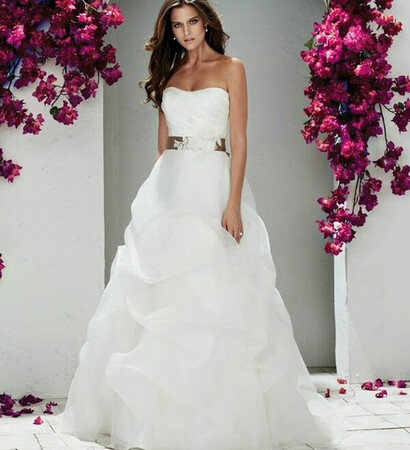 classic, ballgown and ivory