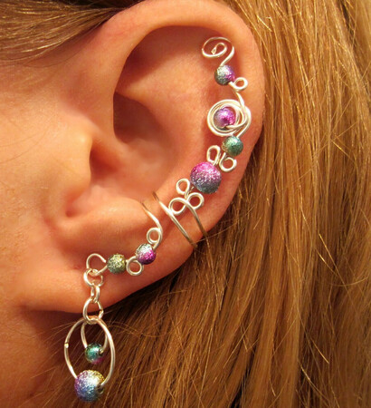 piercing, earrings and ariwolfchild