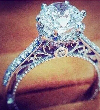 beautiful, ring and diamondring