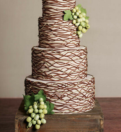 cakes, sophisticated and buttercream