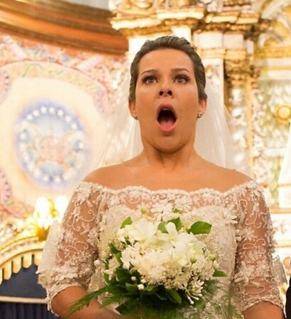 wedding dress, surprise and love