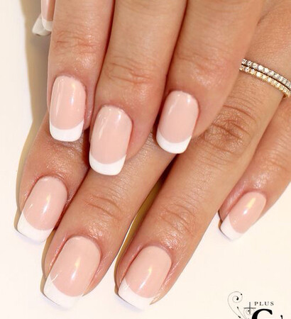 nails, cute and french manicure