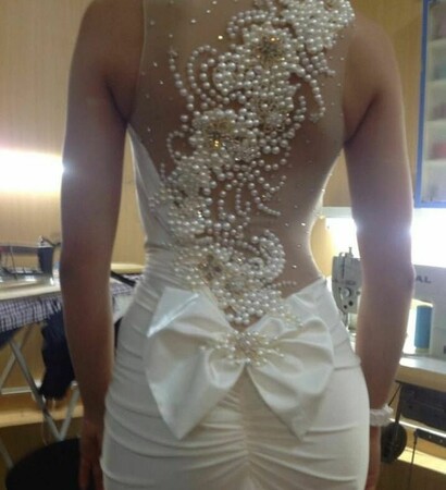 white, mariee and dentelle