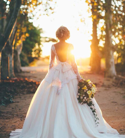 long, bow and tie