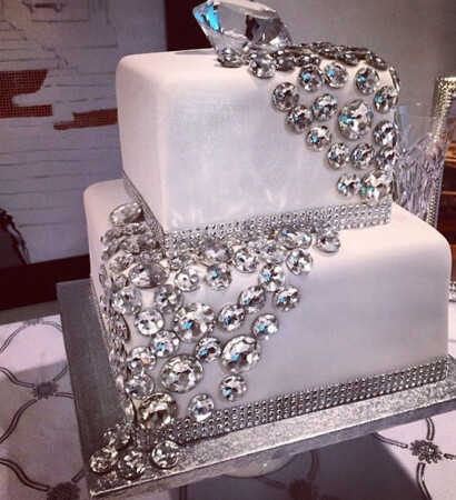 wedding cakes, beauty and rhinestones