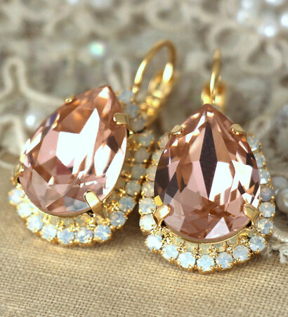 earrings, love and handmade