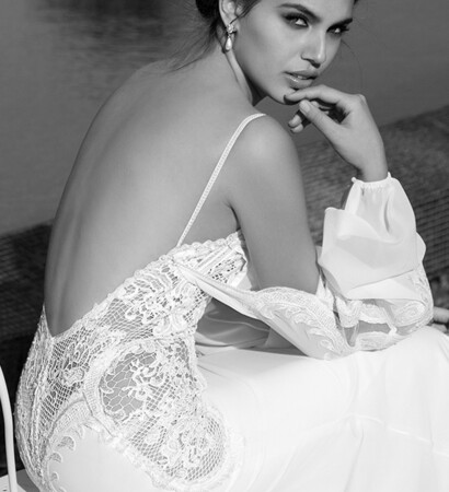 sexy, wedding dress and romantic