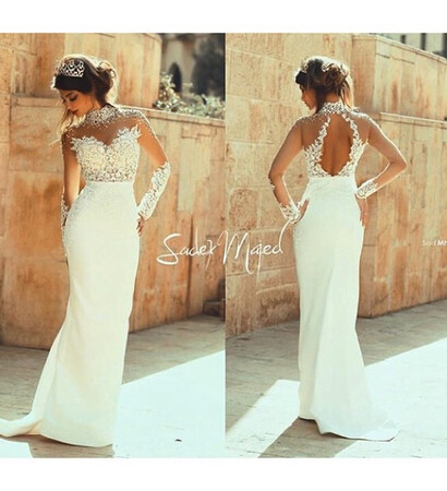 sadek majed, bride and white