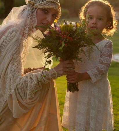 flower girl dresses, bohemian wedding and 1920's