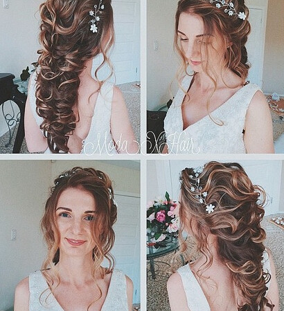 white, hair and fashion
