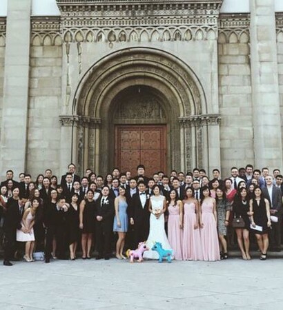 ki hong lee, beautiful wedding and ha young choi