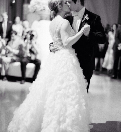groom, dance and bw