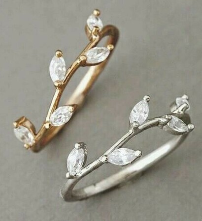 wow, ring and leaves