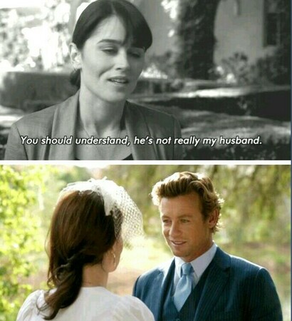 patrick jane, simon baker and robin tunney