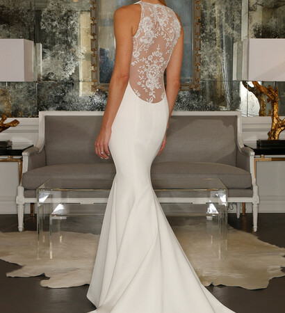 bride, romona keveza and dress
