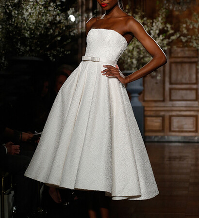 bride, romona keveza and dress