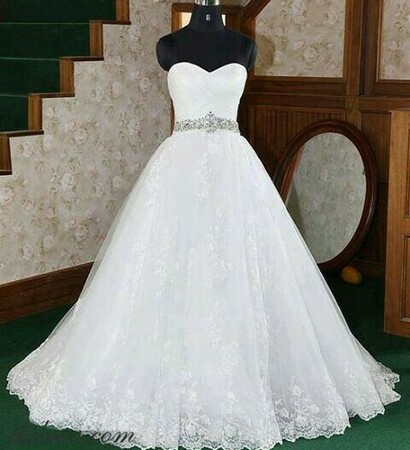 beautiful, white and lace