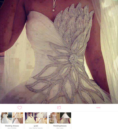 sparkles and weddingdress