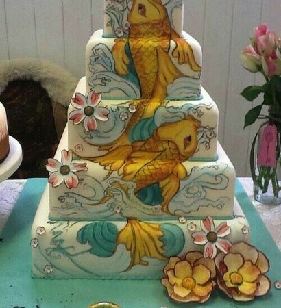 beautiful, wedding cake and wedding theme