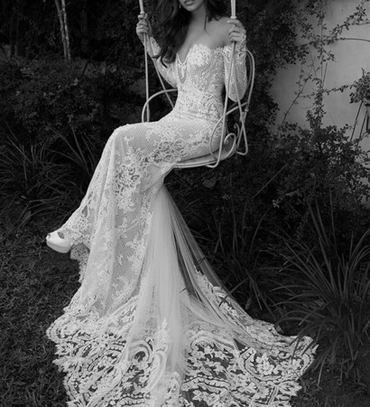 long dress, wedding dress and dress