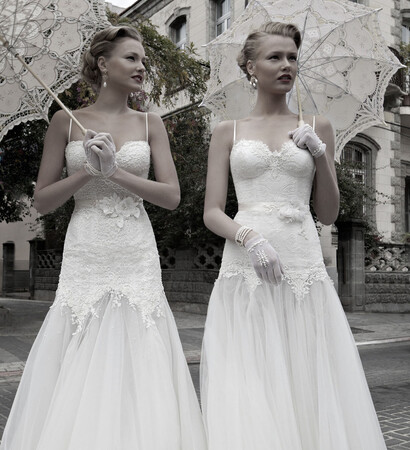 wedding dress, magic&lian and galia lahav