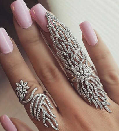 necklace, nails and luxury