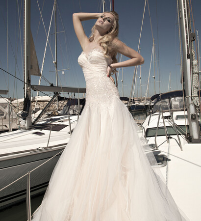 galia lahav, bride and wedding dress