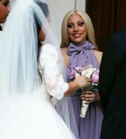Queen, gaga and bridesmaid