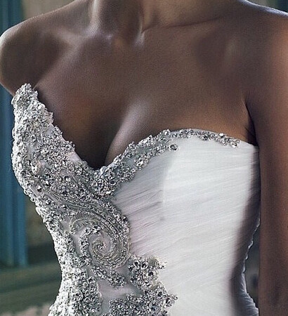 stunning, wedding dress and Hot