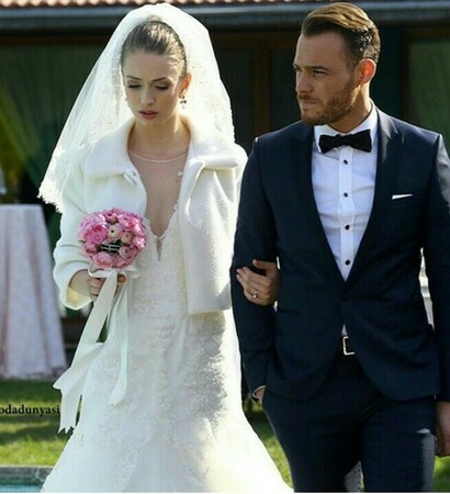 beauty, bride and stylish couple