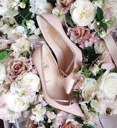 bridal, shoes and tulle