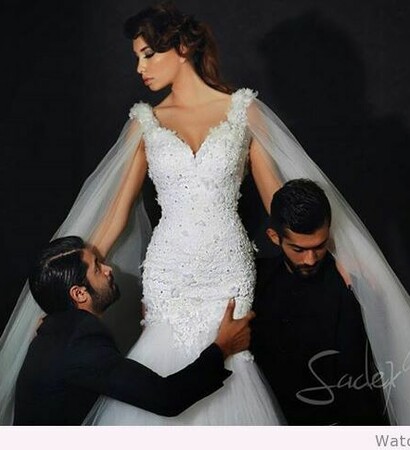 fashion, sadek majed and dress