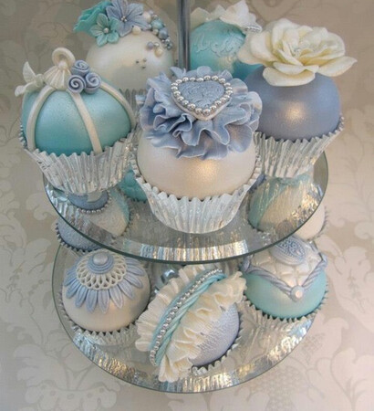 cake, shabby chic and cupcakes