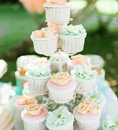 wedding cake and en