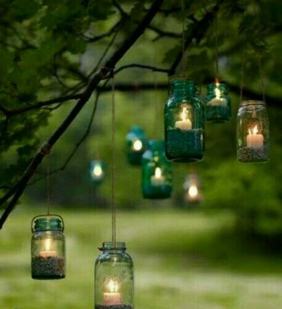 summer wedding, lanterns and summer nights