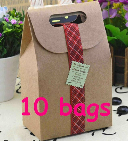 nature bag, favour bag and paper gift box
