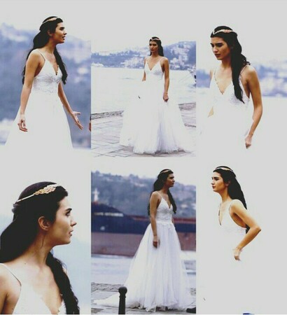 elif denizer style, wedding dress and dress