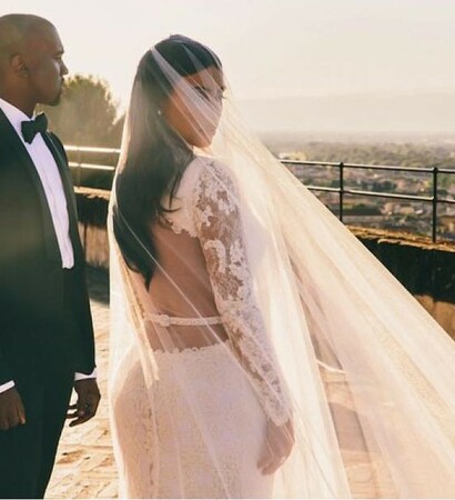 kanyewest, kimkardashian and italia