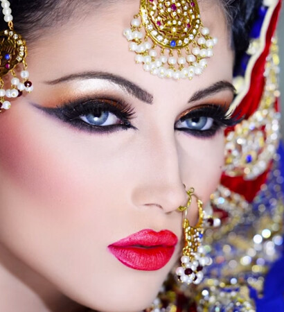 naeem khan, indian bridal and gold
