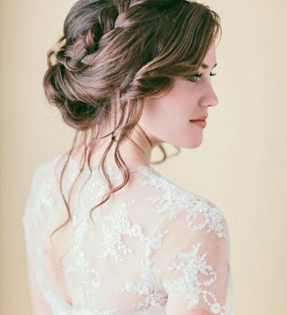 cute hair style, bun and pretty girl
