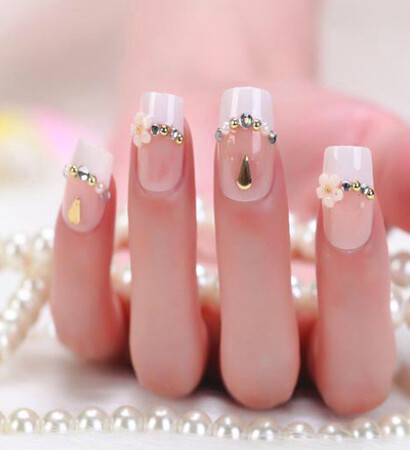 pastel, cosmetics and nail polish
